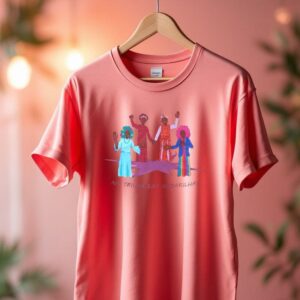 Camiseta Linha de estamparia